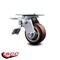Service Caster 4 Inch Polyurethane Swivel Caster with Roller Bearing and Total Lock Brake SCC SCC-TTL30S420-PPUR - alternate 4